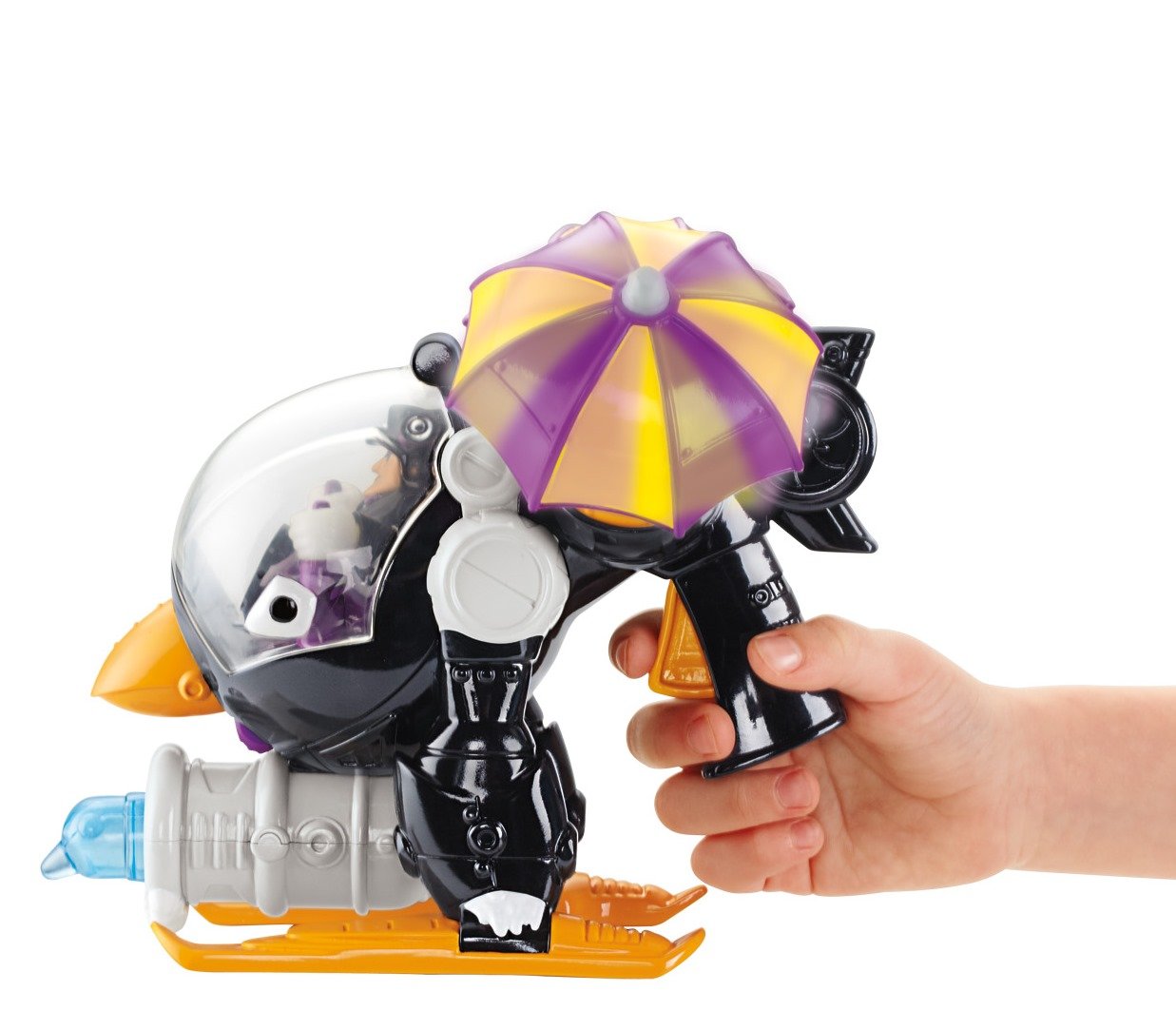 Penguin Copter playset invites storytelling and cooperative adventures with DC heroes