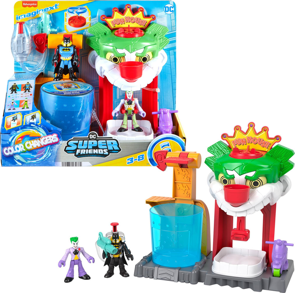 Fisher-Price Imaginext Batman color-changers figure; changes color in warm and cold water
