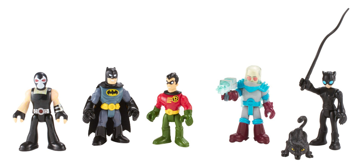 Fisher-Price Imaginext Batman figure for epic crime-fighting adventures