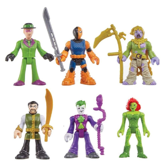 Fisher-Price Imaginext Ras al Ghul figure for heroic Gotham adventures.
