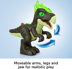 Fisher-Price Imaginext Dracorex XL moveable arms and legs for dynamic poses