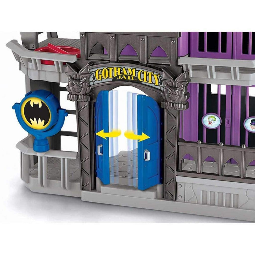 Fisher-Price Imaginext Gotham City Jail Batman figure ready for action