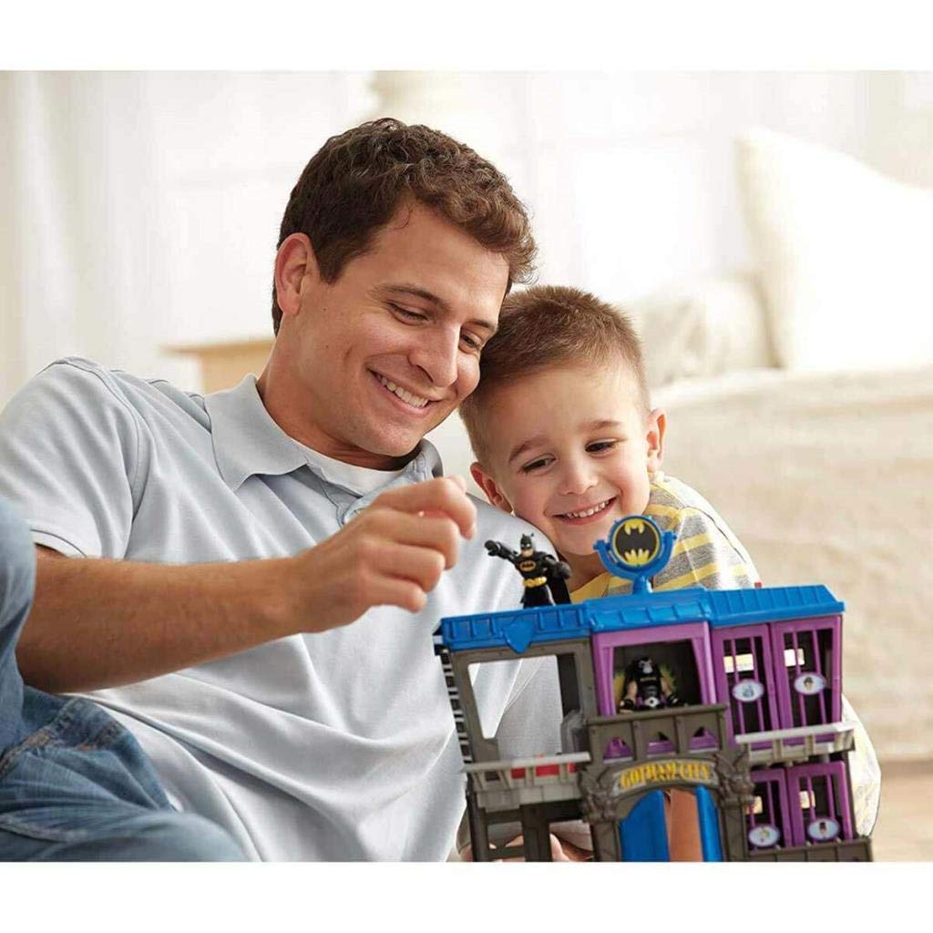 Fisher-Price Imaginext jail with four villain-themed cells