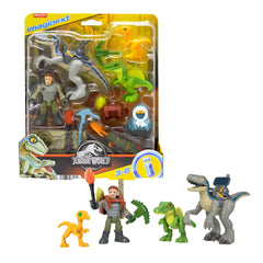 Fisher-Price Imaginext Jurassic World Owen Grady figure with poseable joints for action storytelling