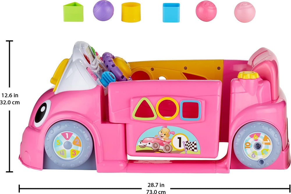 Fisher-Price Laugh & Learn Crawl Around Car three Smart Stages grow with baby