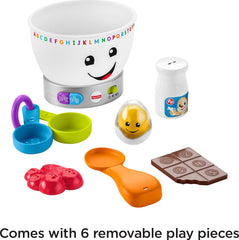 Fisher-Price Laugh & Learn Magic Color Mixing Bowl encourages color and shape recognition through play.