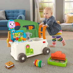 Fisher-Price Laugh & Learn button-lit lights engage early learners during play