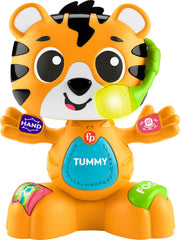 Fisher-Price Link Squad Bop & Groove Tiger head-bop for engaging motor play and rhythm learning.