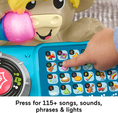 Fisher-Price Link Squad Yak recording feature with remixable song option.