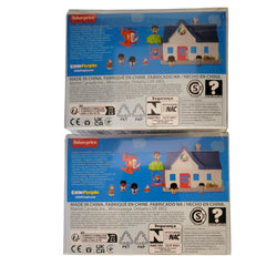 Fisher-Price Little People complete set for family-friendly storytelling.