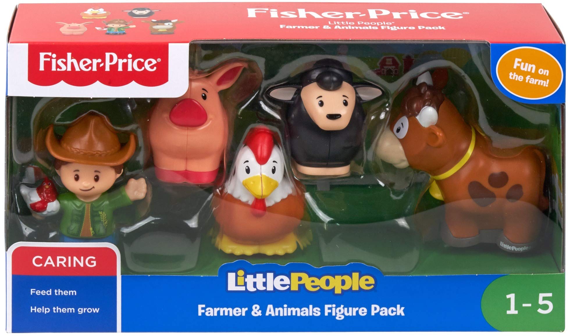 Fisher-Price Little People cow figure adds farm-life fun to playtime