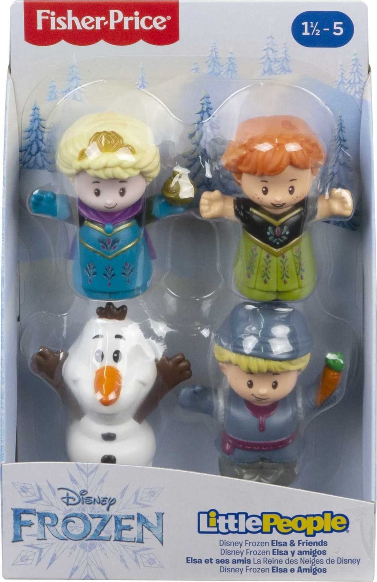 Fisher-Price Little People Disney Frozen set for early learning fun.