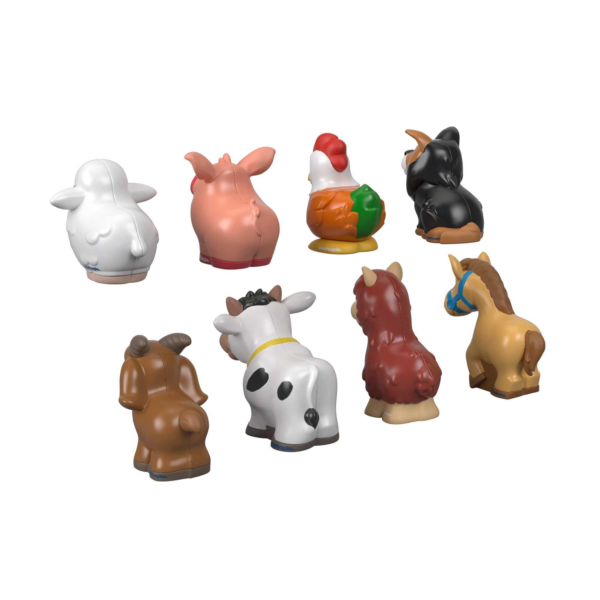 Fisher-Price Little People chicken figure ideal for pretend farm play and role play