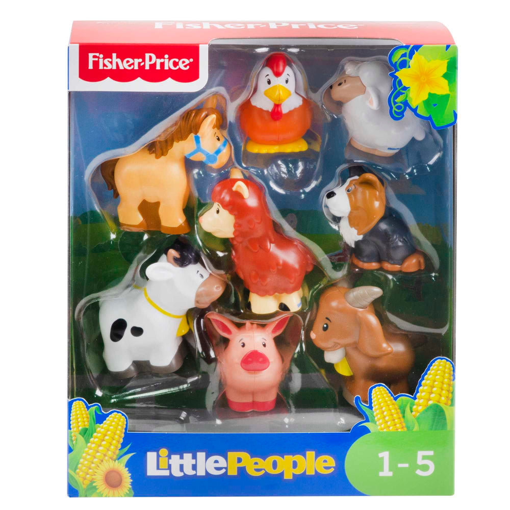 Fisher-Price Little People dog figure adds friendly companionship to pretend farm scenes