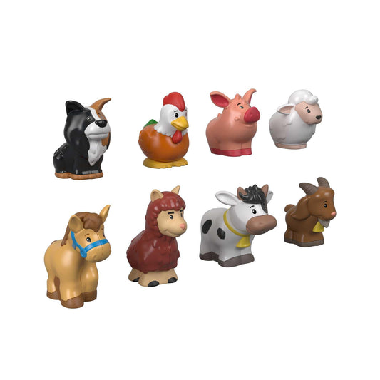 Fisher-Price Little People llama figure for imaginative farm play and storytelling
