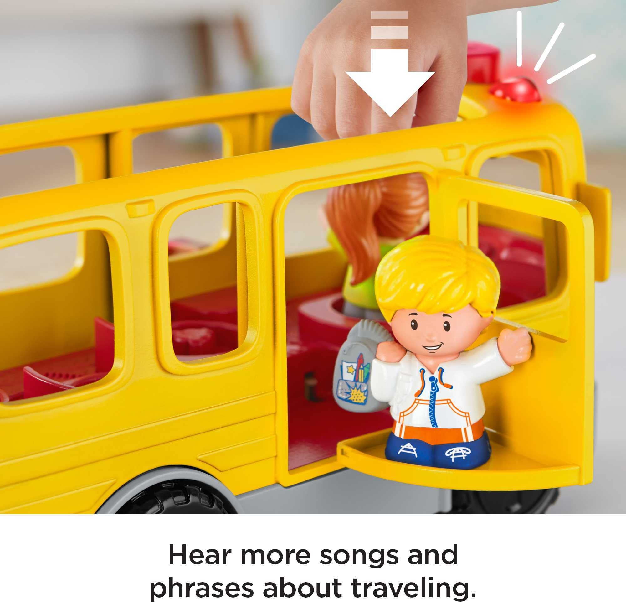 Fisher-Price Little People Sit with Me driver-seat figure adds sounds and roleplay
