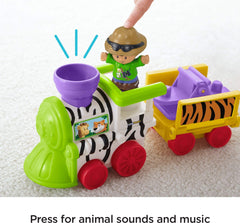 Fisher-Price Little People Sonya Lee in driver seat lights up play