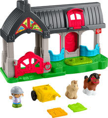 Fisher-Price Little People Stable with three stalls for imaginative horse play
