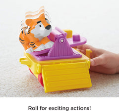Fisher-Price tiger teeter-totter adds motion to playtime