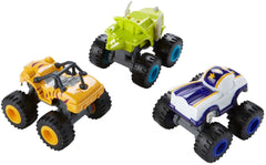 Fisher-Price Nickelodeon Blaze 3-Pack Stripes truck ready for pretend track challenges