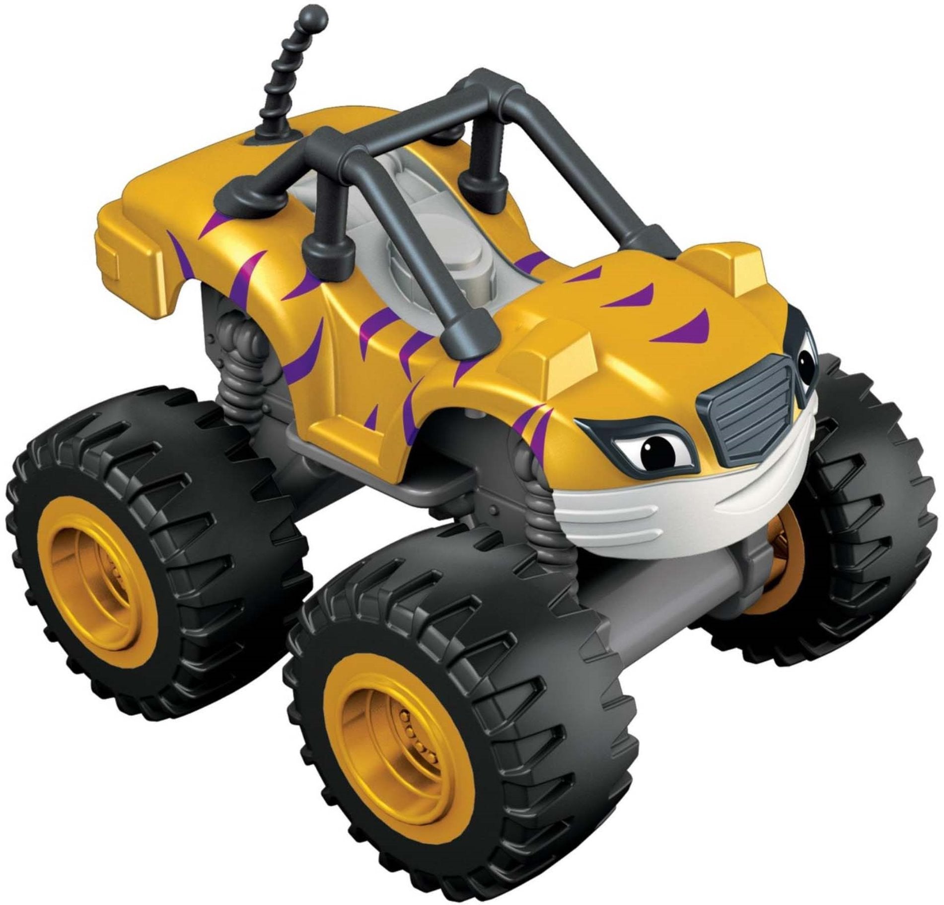 Fisher-Price Nickelodeon Blaze die-cast design highlighting sturdy build