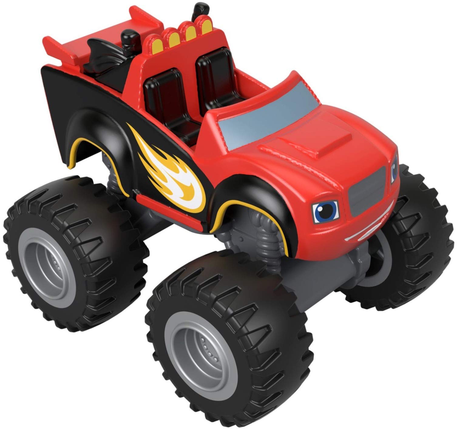 Fisher-Price Ninja Blaze glossy finish enhances collectible appeal.
