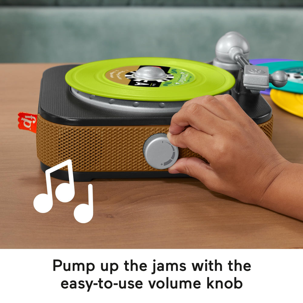 Display rack keeps decorative sleeves organized for quick song changes.
