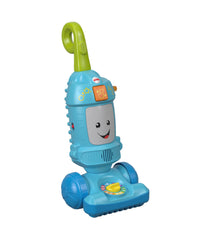 Fisher-Price Laugh-and-Learn vacuum push toy front view with lights for interactive play