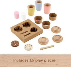 Fisher-Price wood marshmallows add dessert options to pretend orders