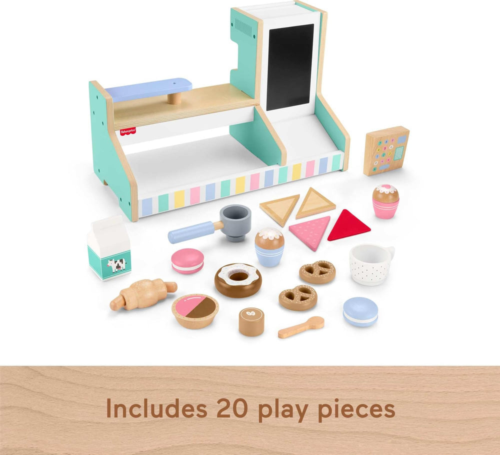 Fisher-Price espresso pod for busy barista scenes and storytelling