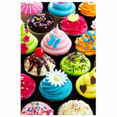 Fishwisdom cupcake puzzle 500 pieces ready for family bonding and concentration.