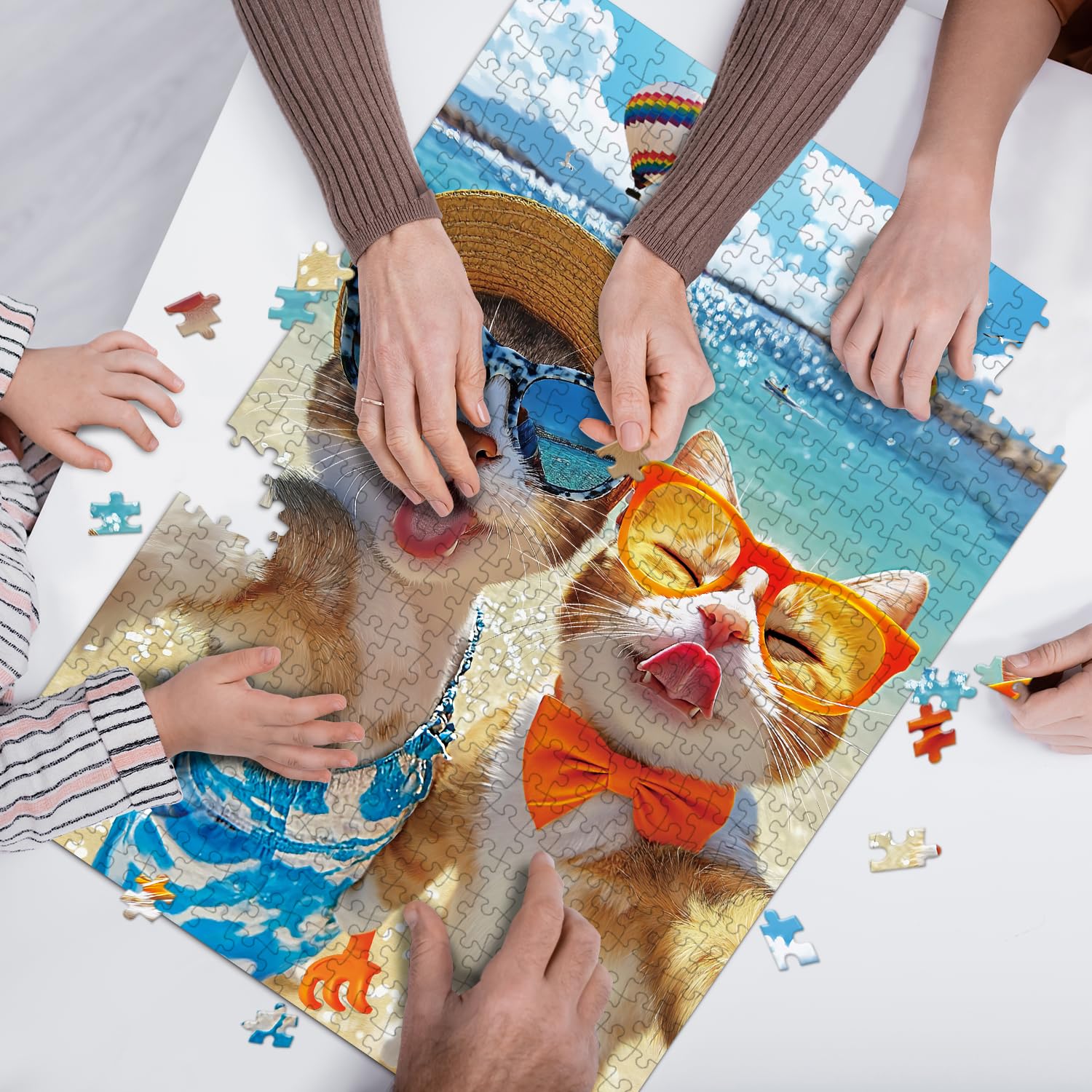 fishwisdom eco-friendly puzzle material for safe family use