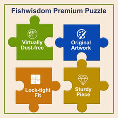 Fishwisdom missing piece warranty offers replacement support during play.