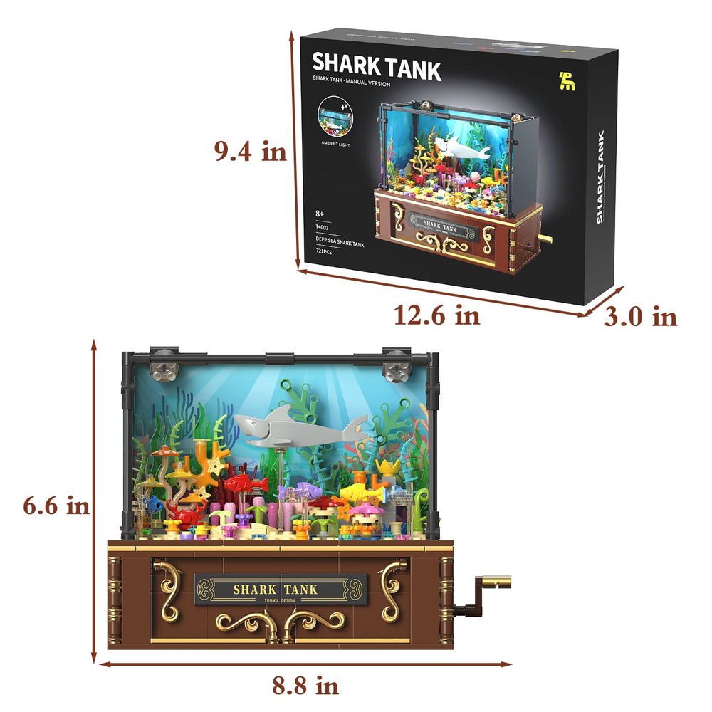 Fistone family-friendly aquarium display for decorative, educational play