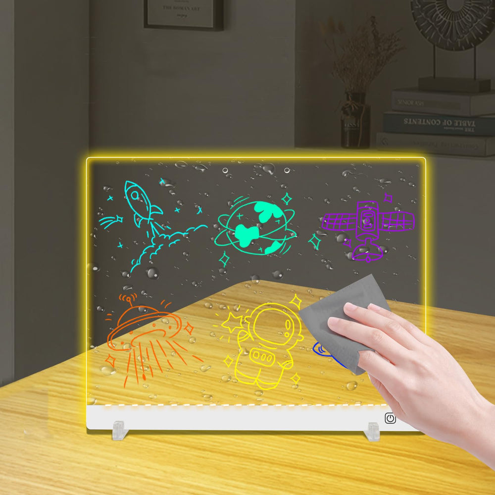 Fistone LED Note Board Rechargeable – cable-free power for portable art