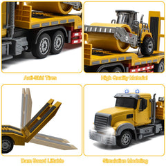 Fistone RC truck measures 27 inches for authentic scale feel.