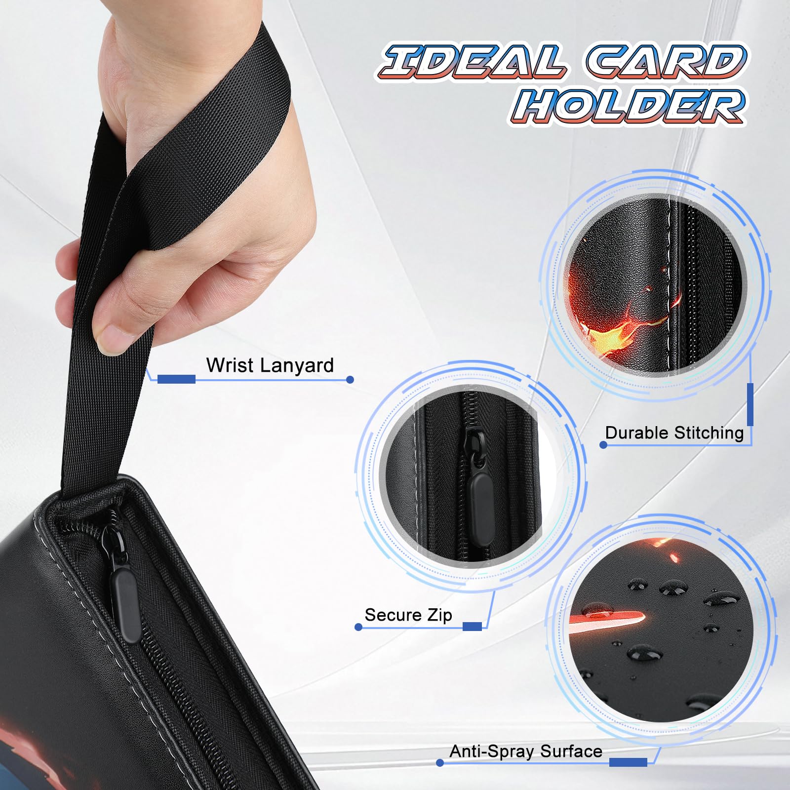 FITNISSFTW binder interior showing the 9-pocket layout for quick browsing