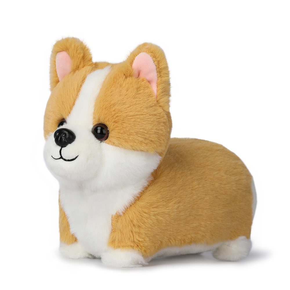 FITNISSFTW plush corgi hug for warm bedtime comfort