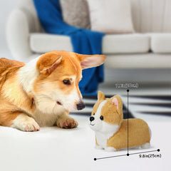 FITNISSFTW plush corgi nursery decor adds playful focal point