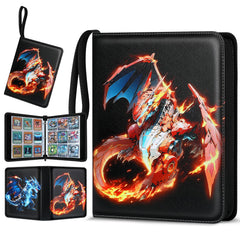 FITNISSFTW trading card binder cover with protective PU leather for travel