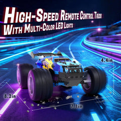 Fitrobust RC car showing built-in rechargeable battery for longer play.