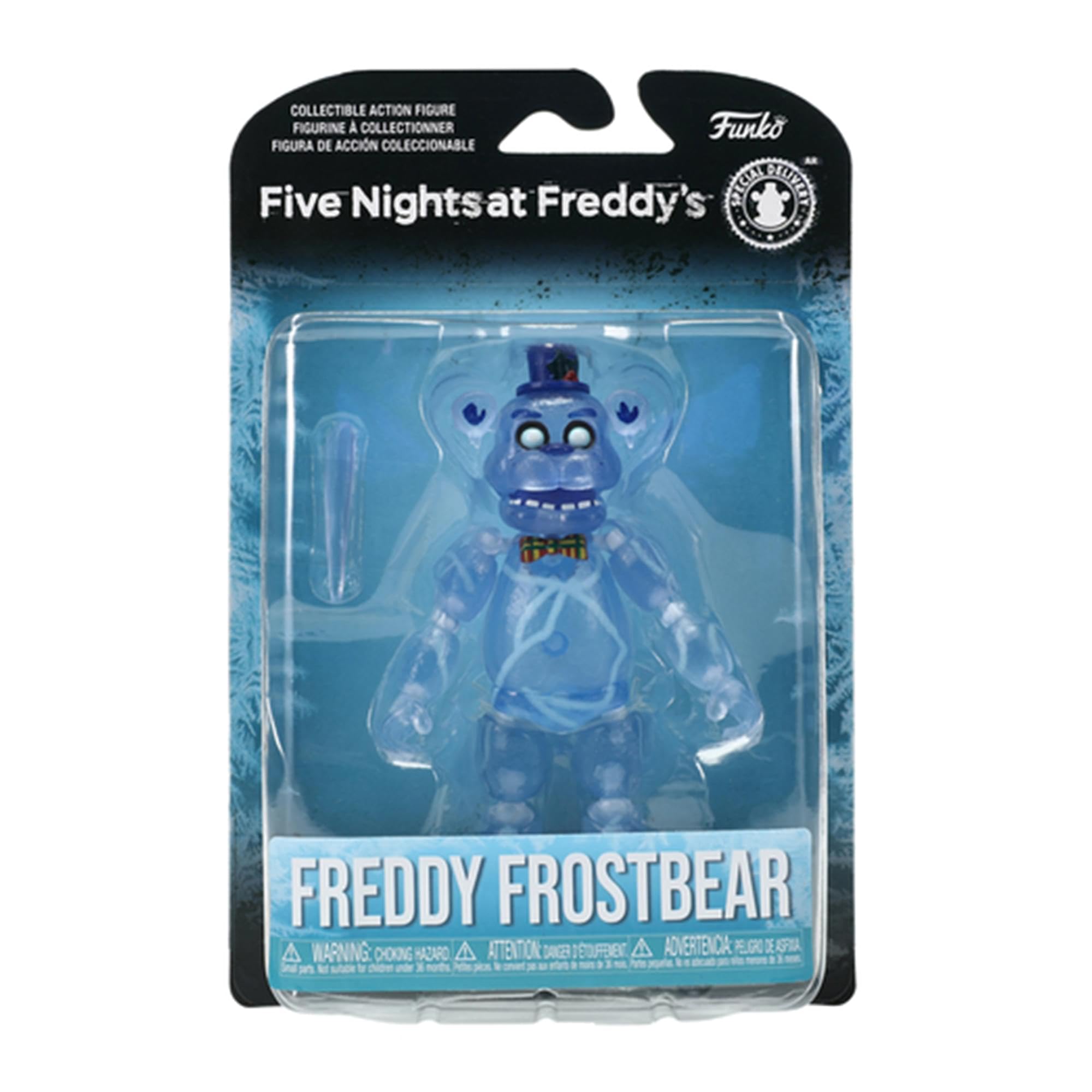 Five Nights at Freddy's Freddy Frostbear 5 inch figure featuring detailed frost color