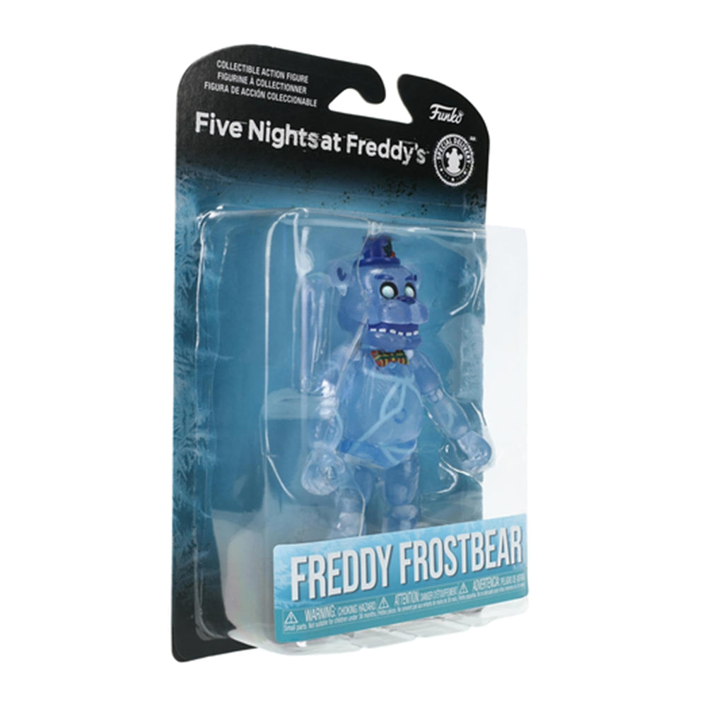 Five Nights at Freddy's Freddy Frostbear collectible in original packaging for collectors