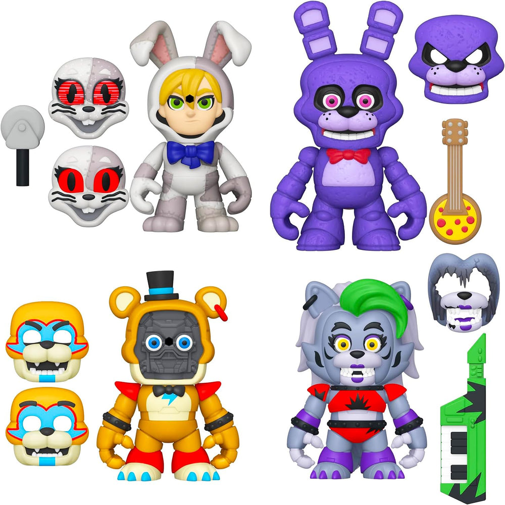 Bonnie figure from Five Nights at Freddy's SNAPS for swap-and-assemble fun