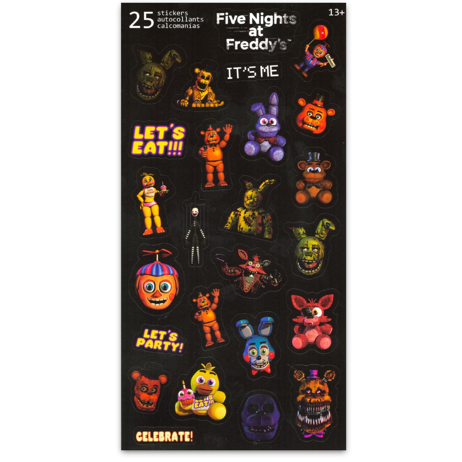 Glamrock Freddy SNAPS mini figure showcases a glam look for imaginative play