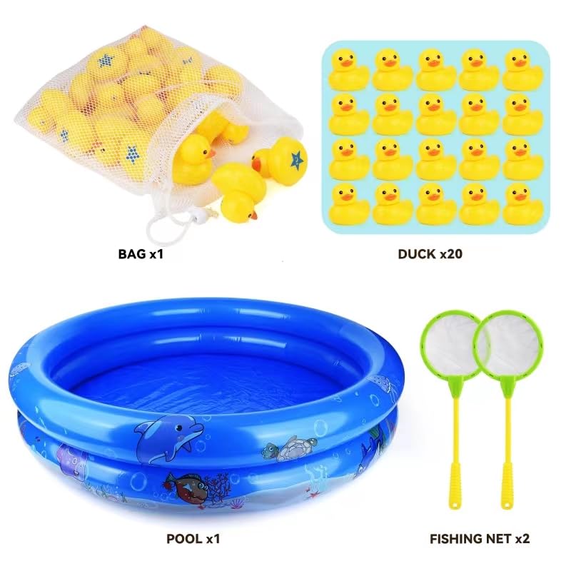FIVEDAOGANG storage bag keeps ducks organized after use.