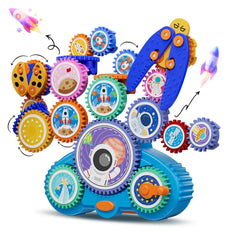 Fivoro STEM gears 18-piece assembly for creative problem solving.