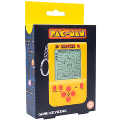 Fizz Creations Pac-Man mini arcade keychain display box highlights collectibles