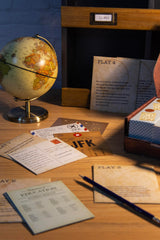 Compact setup scene showing the carry case and components for travel