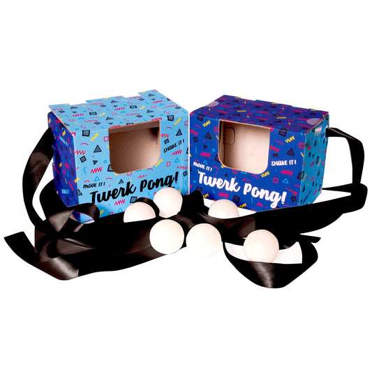 Fizz Creations Twerk Pong balls included for fast, energetic rounds.
